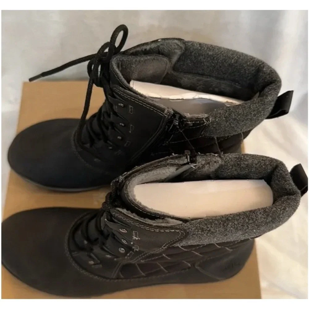 JBU by Jambu Summit Waterproof B2SMT01 Women's Winter Boots Black Size 12 US NIB
